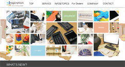 Desktop Screenshot of inspiration.co.jp